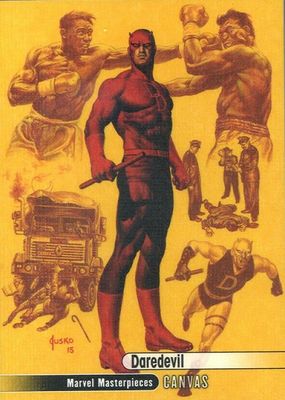 2016 Upper Deck Marvel Masterpieces #97 Canvas