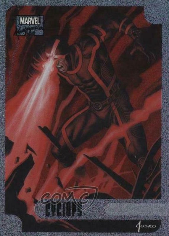 Cyclops 2016 Upper Deck Marvel Masterpieces #6 Holofoil SGC 10