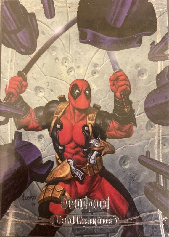 Deadpool 2016 Upper Deck Marvel Masterpieces #84 Base (/99) RAW