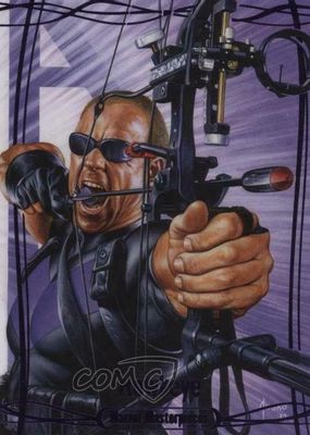 2016 Upper Deck Marvel Masterpieces #55 Epic Purple Foil /199