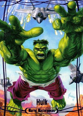 2016 Upper Deck Marvel Masterpieces #85 Epic Purple Foil /199