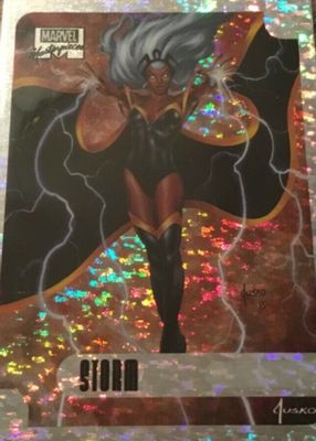 2016 Upper Deck Marvel Masterpieces #7 Speckle Holofoil /99
