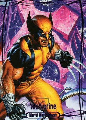 2016 Upper Deck Marvel Masterpieces #89 Epic Purple Foil /199