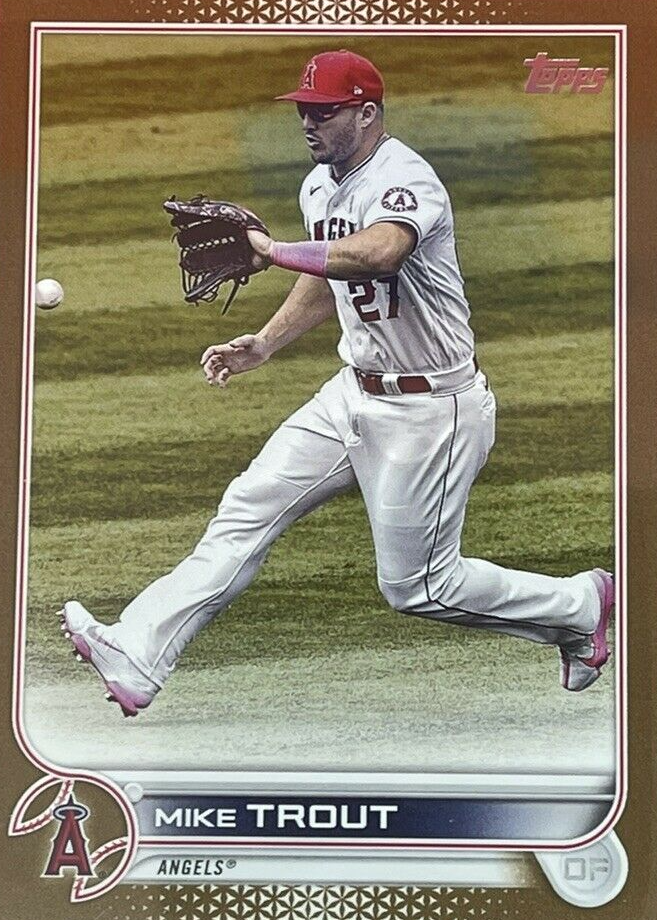 Mike Trout 2022 Topps #27 Gold /2022 Price Guide - Sports Card Investor