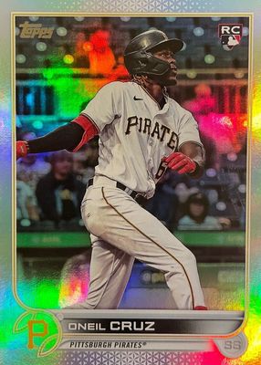 2022 Topps #537 Rainbow Foil