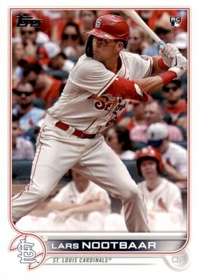Lars Nootbaar 2025 Topps #203 Golden Mirror Image Variation