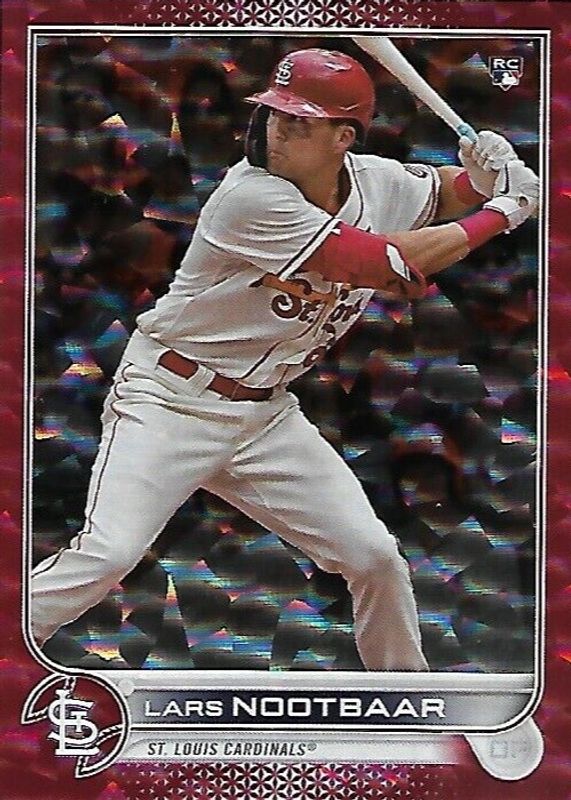 Lars Nootbaar 2022 Topps #58 Red Foil /199 Rookie SGC 10