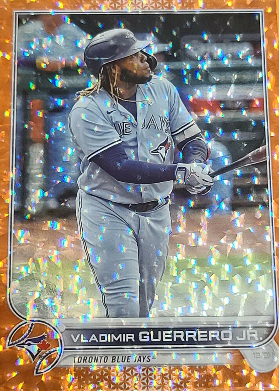 Vladimir Guerrero Jr. 2022 Topps #300 Orange Foil /299 Price Guide