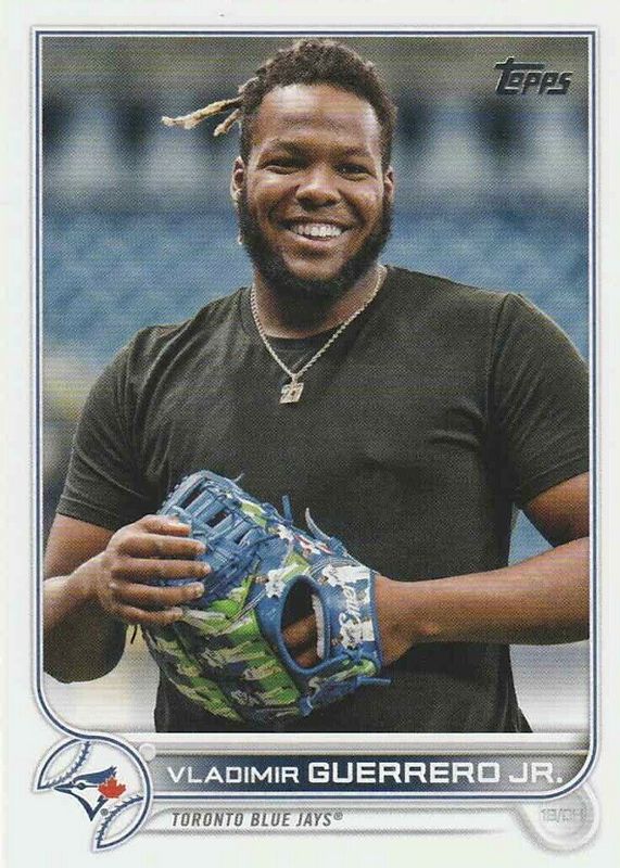 Vladimir Guerrero Jr. 2022 Topps #300 SP Variation PSA 10