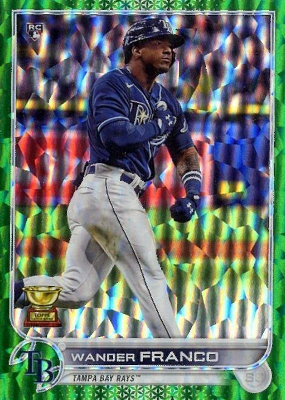 Wander Franco 2022 Topps #215 Green Foil /499 Price Guide - Sports 