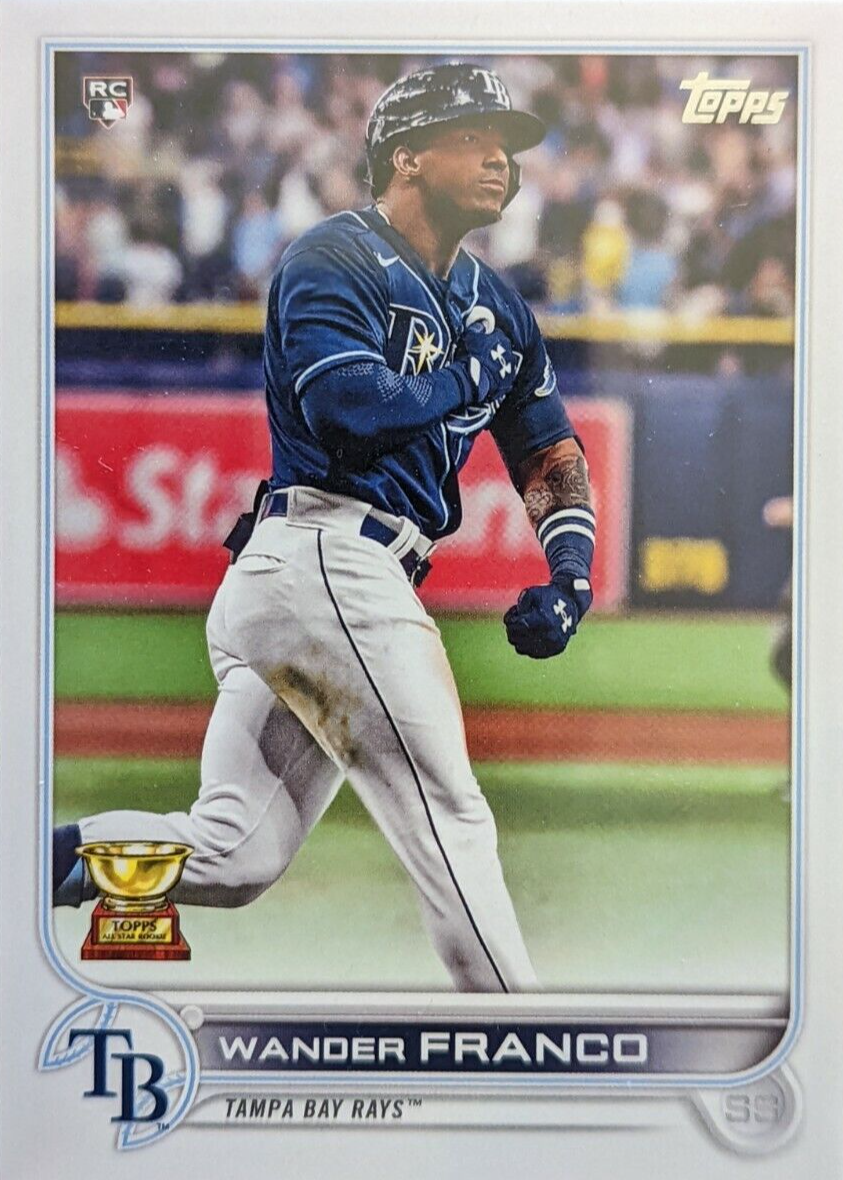 Wander Franco 2022 Topps #215 Advanced Stats /300 Price Guide