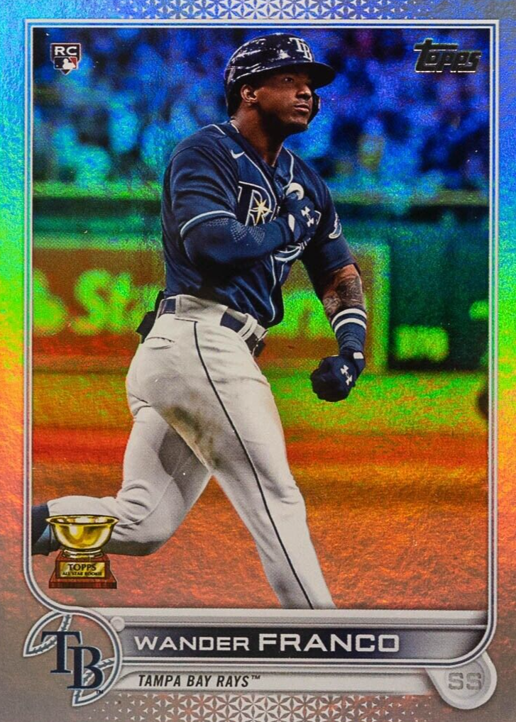 Wander Franco 2022 Topps #215 Rainbow Foil Price Guide - Sports 