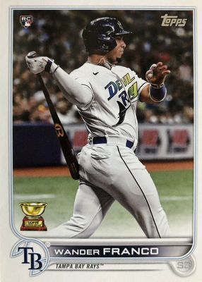  2023 Topps Chrome Refractor Prism #71 Wander Franco Tampa Bay  Rays Baseball Trading Card : Collectibles & Fine Art