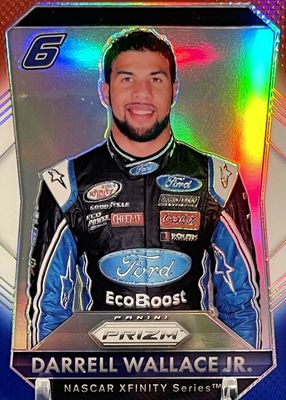 2016 Prizm NASCAR #34 Red White Blue