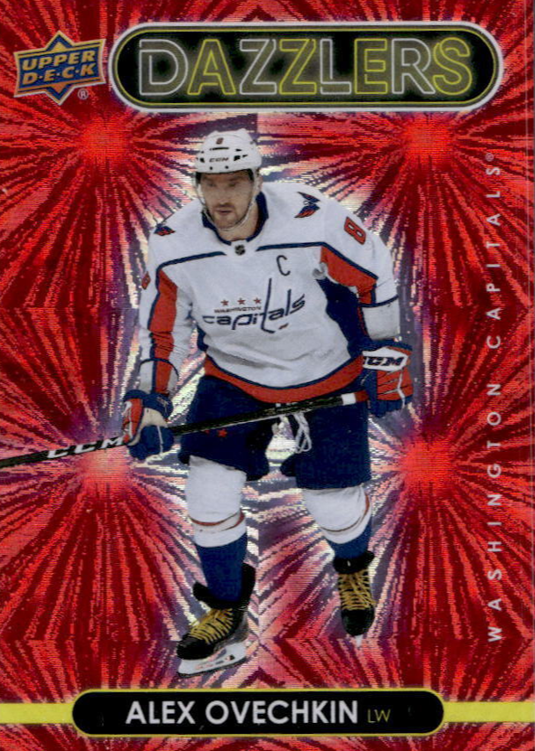 Alexander Ovechkin 2021 Upper Deck #DZ-47 Dazzlers - Red Price