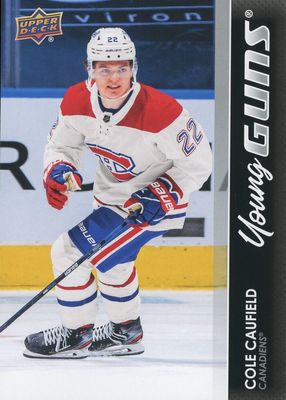 Cole Caufield 2021 Upper Deck #201 Young Guns - UD