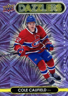 2021 Upper Deck #DZ-25 Dazzlers - Purple