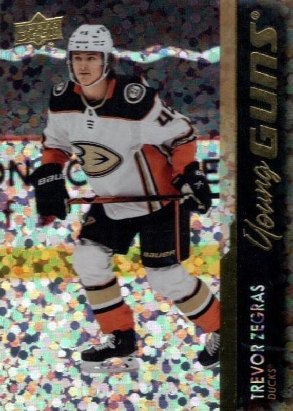 2021 Upper Deck #232 Young Guns - Speckled Rainbow Foil