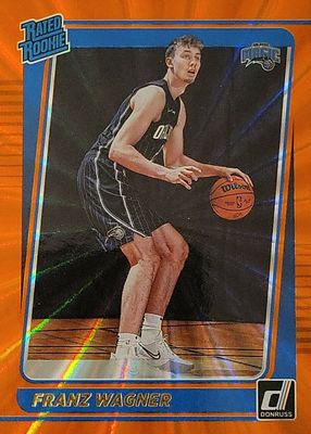 2021 Donruss #235 Orange Laser