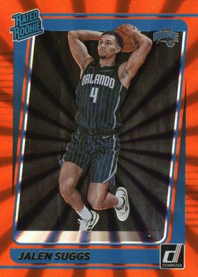 2021 Donruss #229 Orange Laser