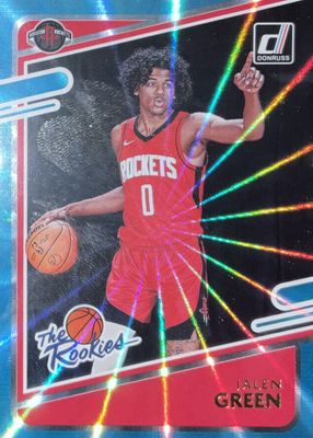 2021 Donruss #2 The Rookies - Teal Laser