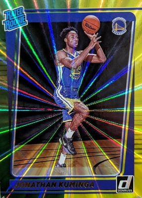 2021 Donruss #240 Green & Yellow Laser