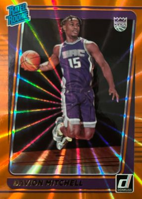 2021 Donruss #205 Orange Laser