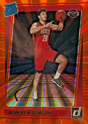 2021 Donruss #219 Orange Laser