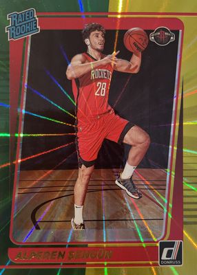 2021 Donruss #219 Green & Yellow Laser