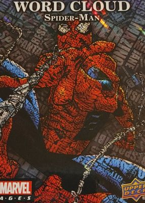 2020 Upper Deck Marvel Ages #WC-1 Word Cloud