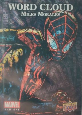 2020 Upper Deck Marvel Ages #WC-50 Word Cloud