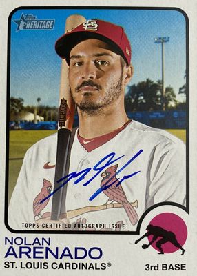 2022 Topps Heritage #ROA-NA Real One Autographs