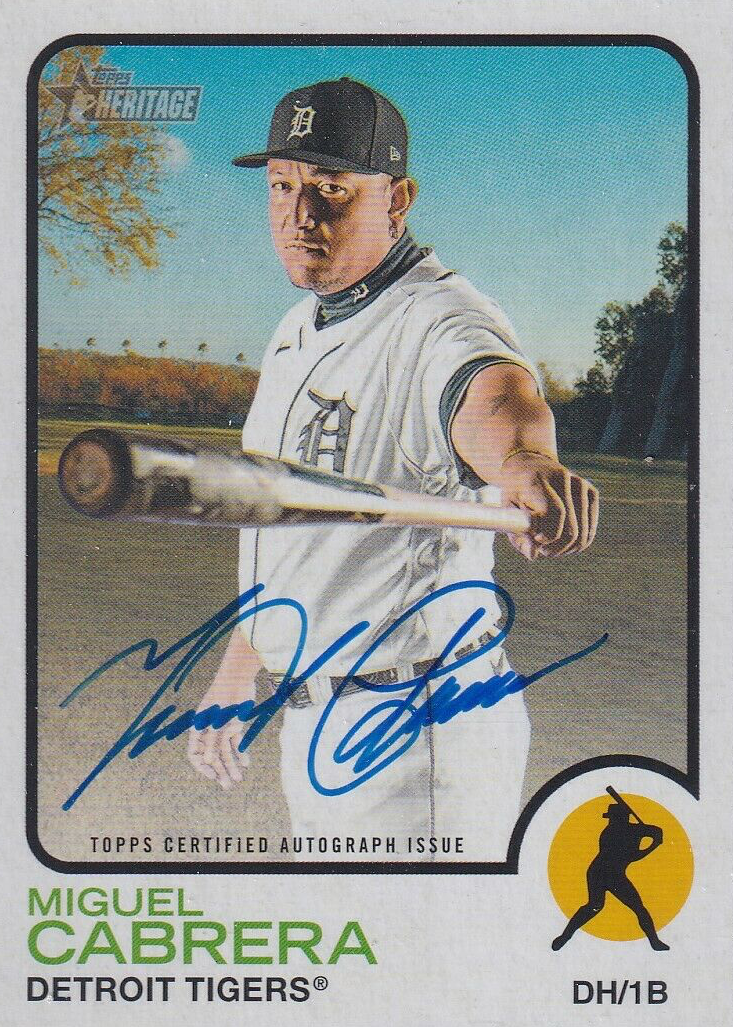 Miguel Cabrera Auto 99枚 直筆サイン PLATINUM