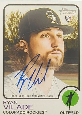 2022 Topps Heritage #ROA-RV Real One Autographs