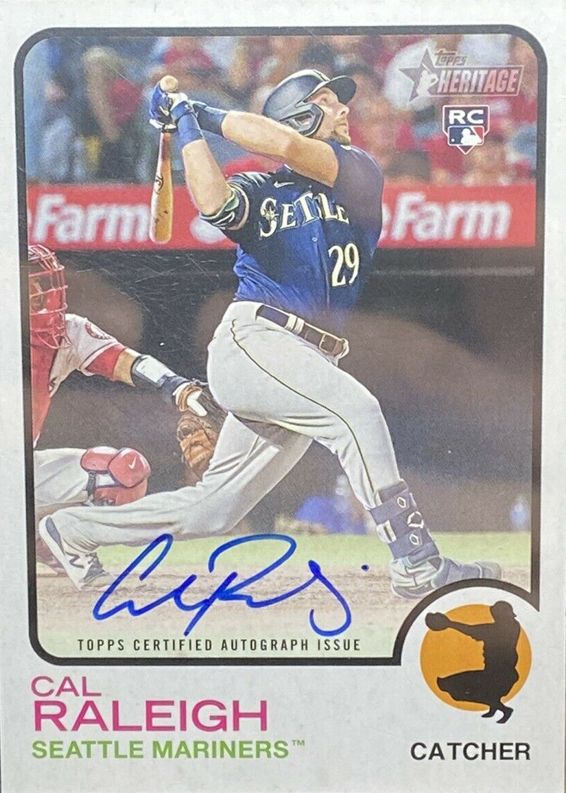 CAL RALEIGH RC PSA10 直筆サイン topps auto