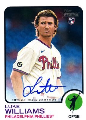 2022 Topps Heritage #ROA-LW Real One Autographs