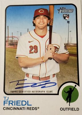 2022 Topps Heritage #ROA-TF Real One Autographs