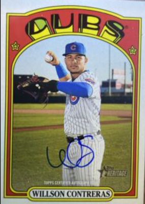 2022 Topps Heritage #ROA-WC Real One Autographs