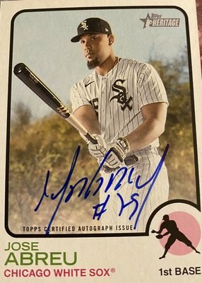 2022 Topps Heritage #ROA-JA Real One Autographs