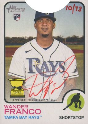 2022 Topps Heritage #ROA-WF Real One Autographs - Red Ink /73