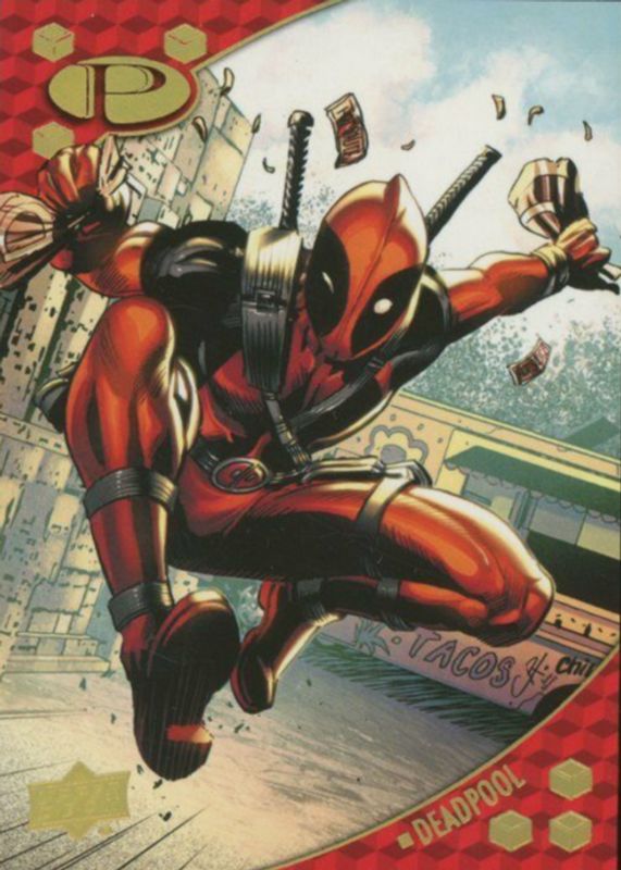 Deadpool 2017 Upper Deck Marvel Premier #3 Gold Foil /10 SGC 9