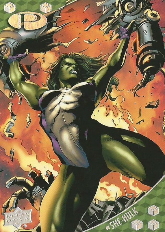 She-Hulk 2017 Upper Deck Marvel Premier #43 Base /125 SGC 8