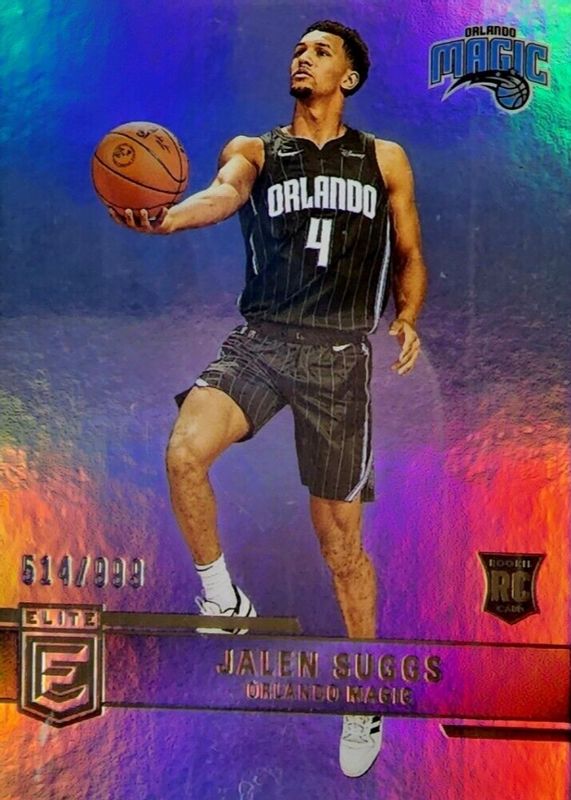 Jalen Suggs 2021 Elite #244 Base Rookie /999 PSA 10