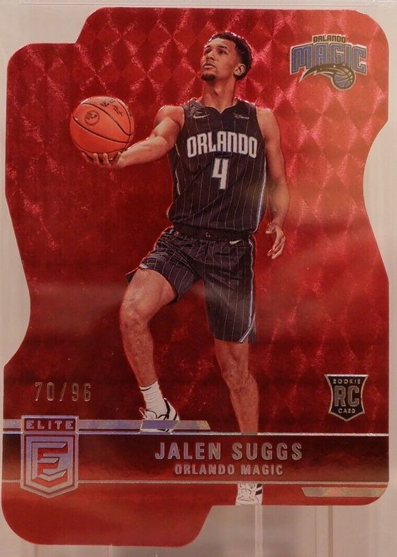 Jalen Suggs 2021 Elite #244 Aspirations (/96) Rookie PSA 10