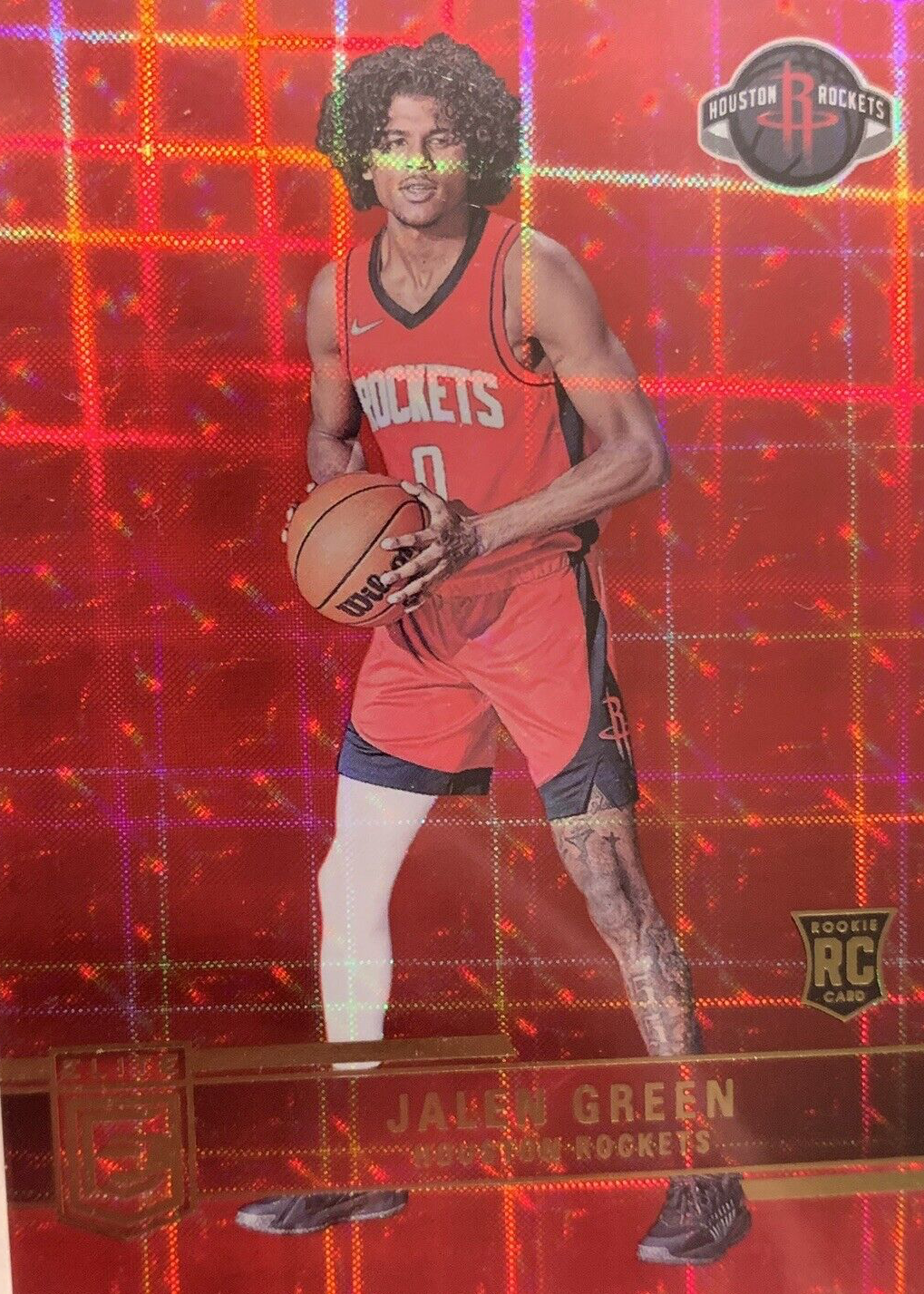 希少！Jalen Green RC 2021-22 Panini Illusions #152 JALEN GREEN RC Rookie Houston