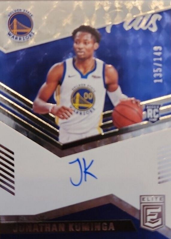 Jonathan Kuminga 2021 Elite #PP-JKU Pen Pals /149 Rookie RAW