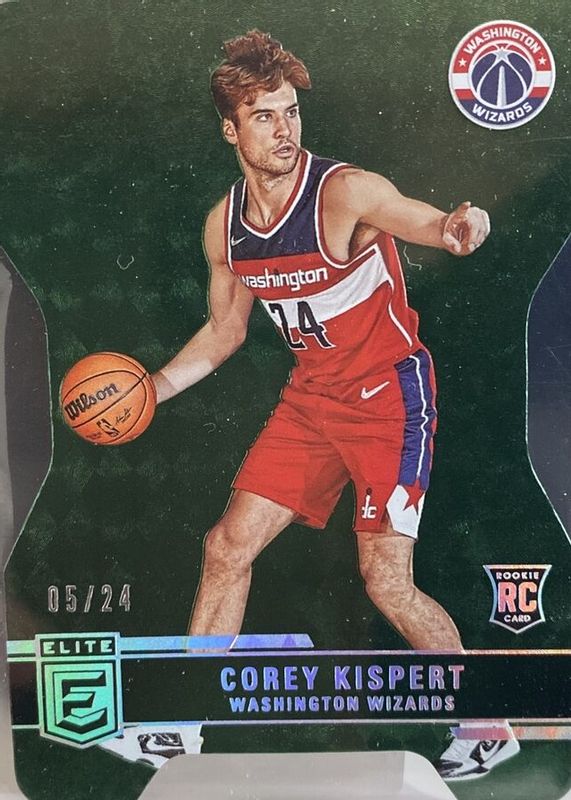 Corey Kispert 2021 Elite #234 Status (/24) Rookie BGS 9