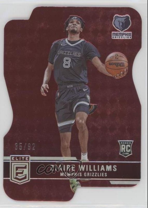 Ziaire Williams 2021 Elite #239 Aspirations (/92) Rookie PSA 10