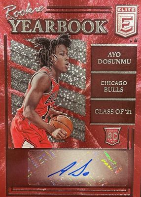 2021 Elite #RY-ADO Rookie Yearbook Autographs