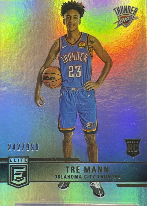 Tre Mann 2021 Elite #231 Base Rookie /999 Rookie PSA 10